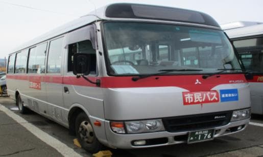 南越後観光バス 「南魚沼市市民バス専用車両」写真